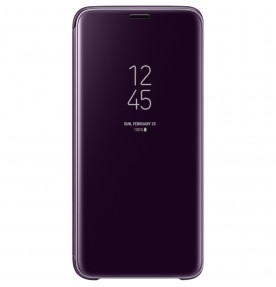 Husa Clear View Standing Cover Samsung Galaxy S9, Purple